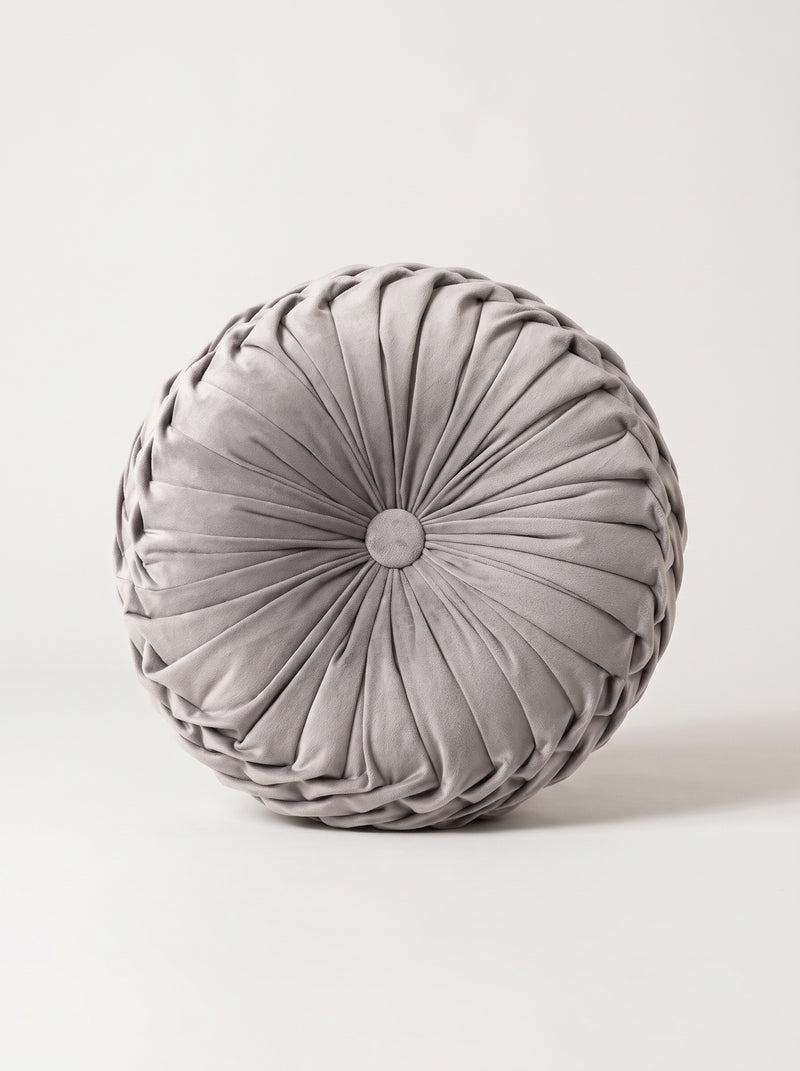 The Pleated Velvet Cushion