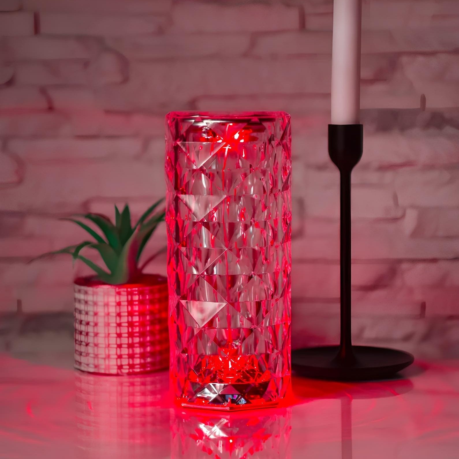 Rechargeable Color-Changing Table Lamp with Night Light and Remote Control