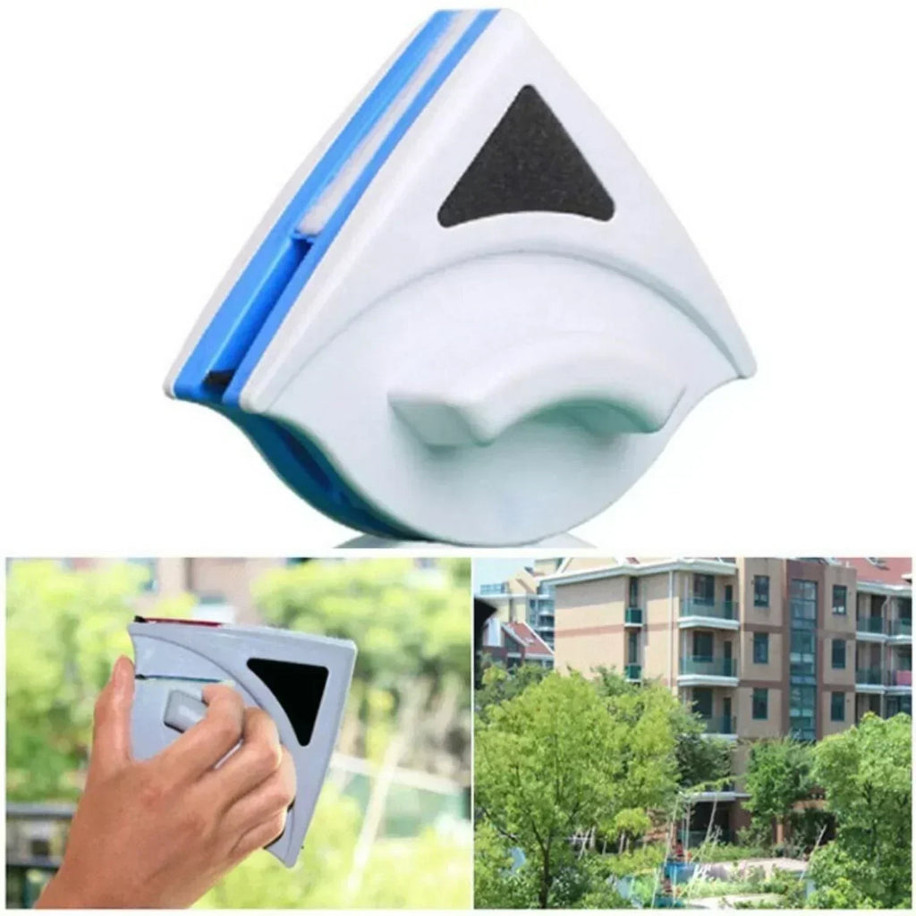 Magnetic double-sided window cleaner – ideal for hard-to-reach windows