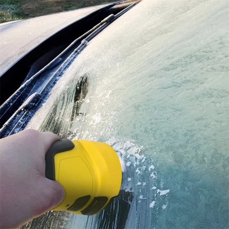 Electric Car Ice Scraper with Rotating Disc and USB Rechargeable Battery for Windshield - Image 5