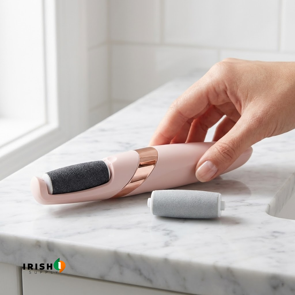 Electric Foot File and Callus Remover with Rechargeable USB Charging and Dual Speed Settings - Image 3
