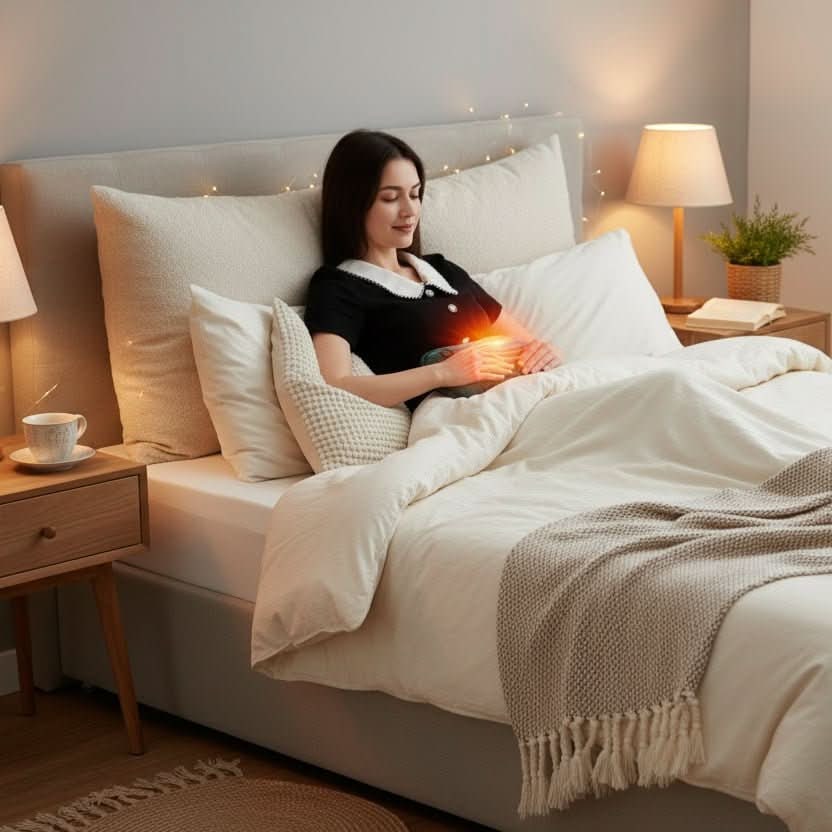 Electric Heating Pad with USB Power and Three Temperature Settings for Back Pain Relief - Image 2