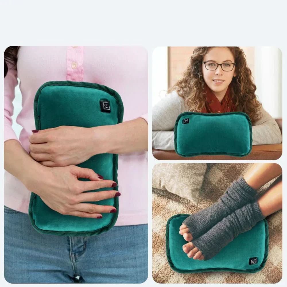Electric Heating Pad with USB Power and Three Temperature Settings for Back Pain Relief - Image 3
