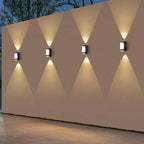 Zewnętrzna lampa ścienna wodoodporna z metalu LED