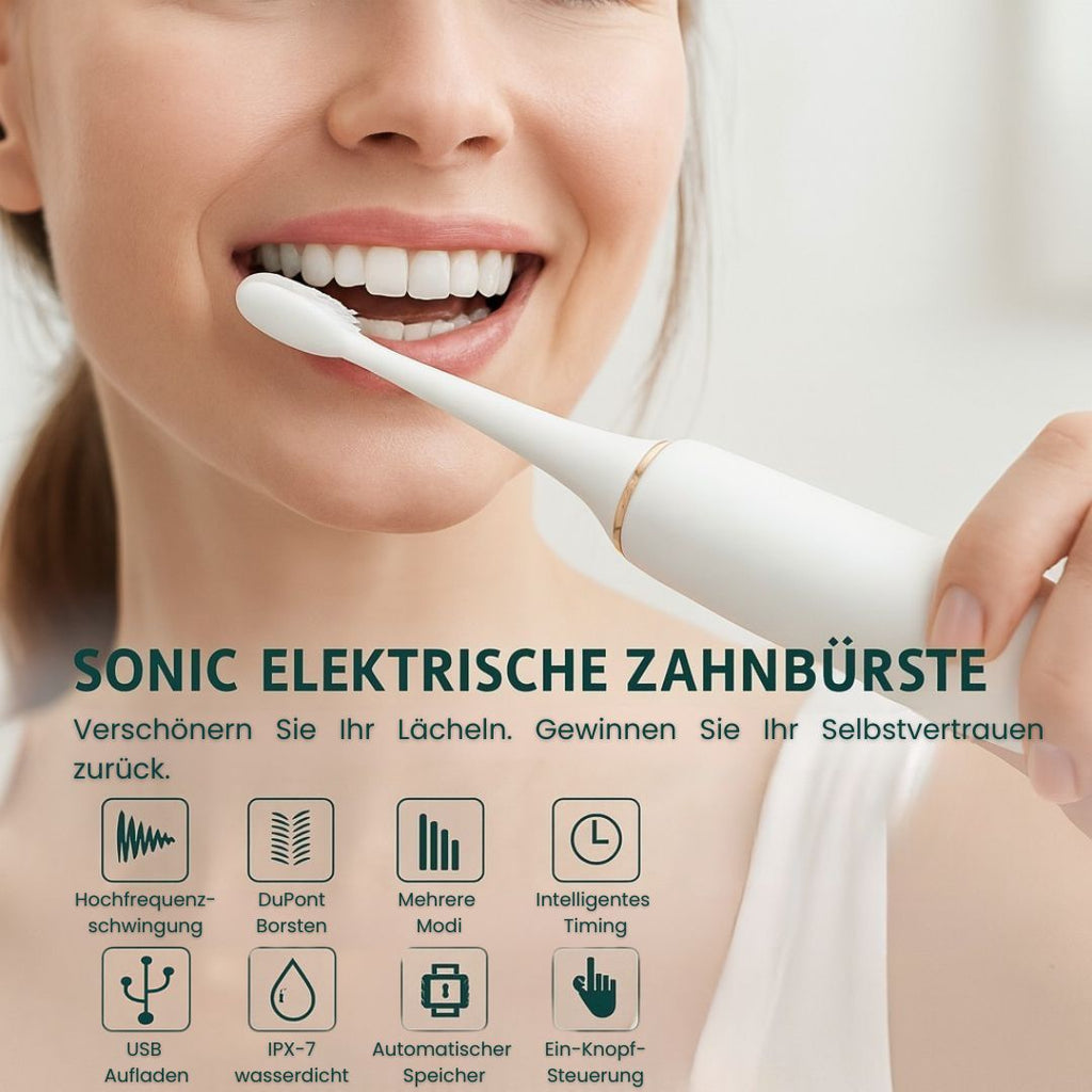Ładowalna Szczoteczka Elektryczna z 6 Trybami Czyszczenia