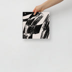 Artystyczny obraz na ścianę z teksturą pędzla