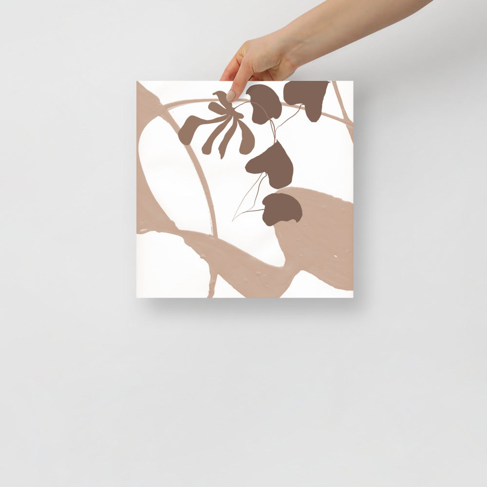 Modern Wall Art Tropical Botanical Leaves