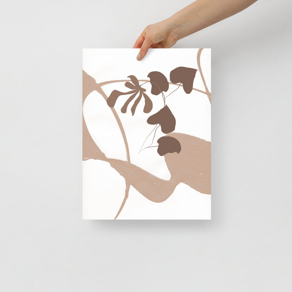 Modern Wall Art Tropical Botanical Leaves