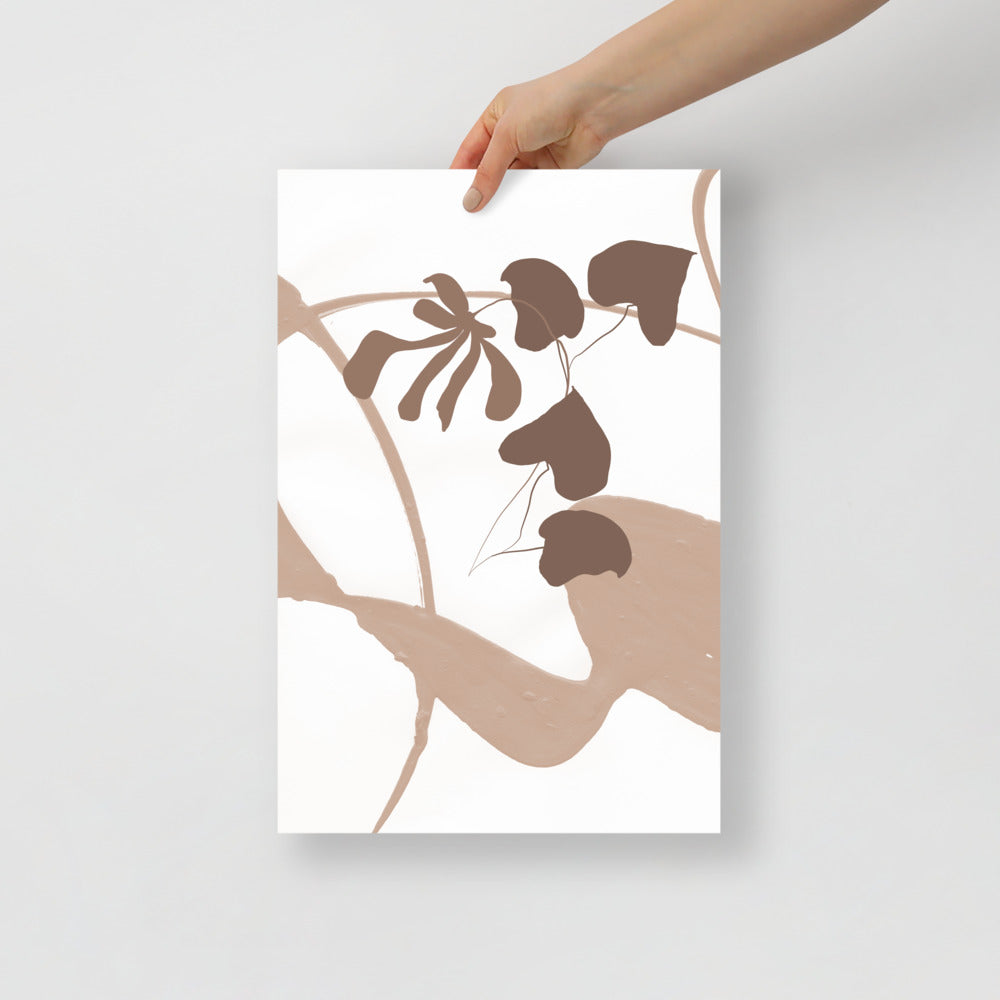 Modern Wall Art Tropical Botanical Leaves