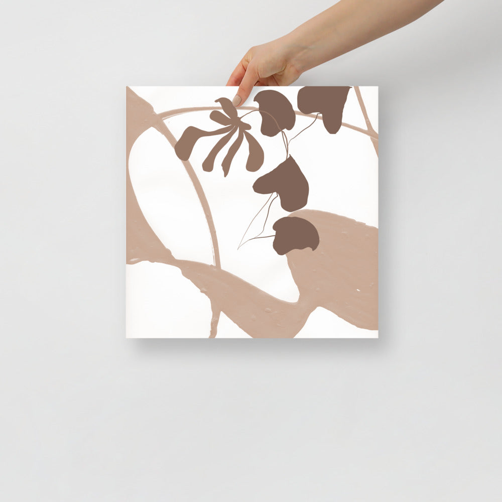 Modern Wall Art Tropical Botanical Leaves