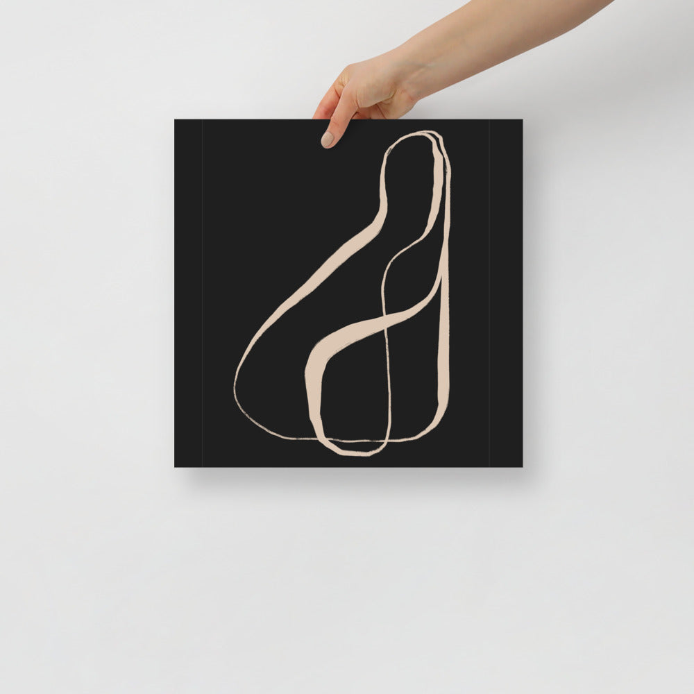 Minimalist Wall Art Typography Calligraphy