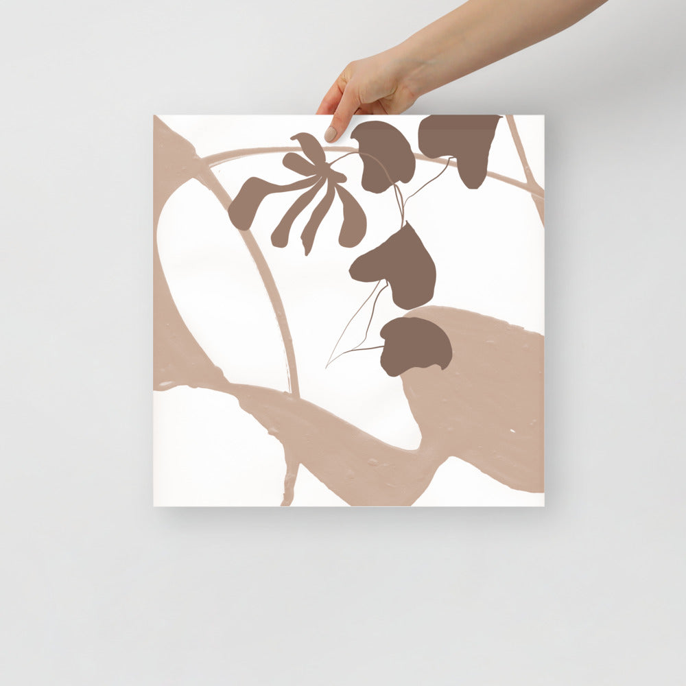 Modern Wall Art Tropical Botanical Leaves