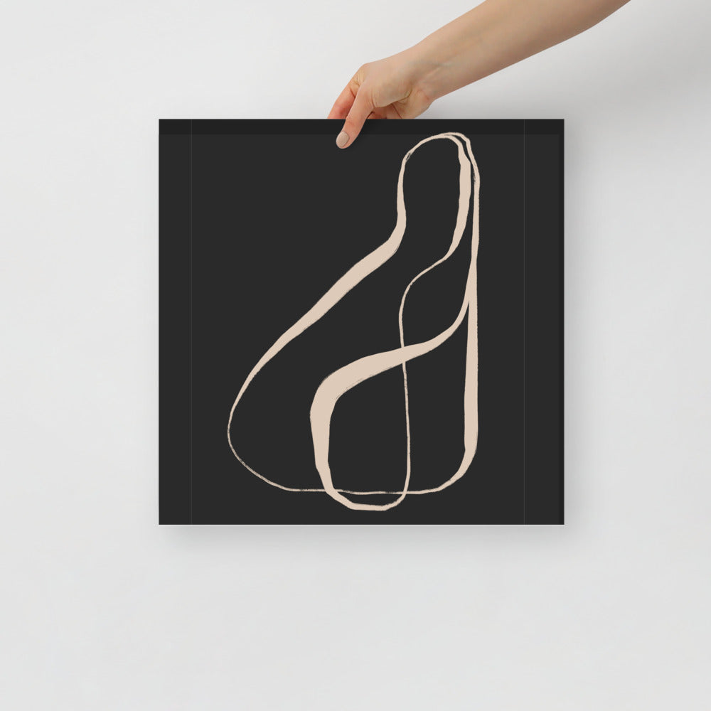 Minimalist Wall Art Typography Calligraphy