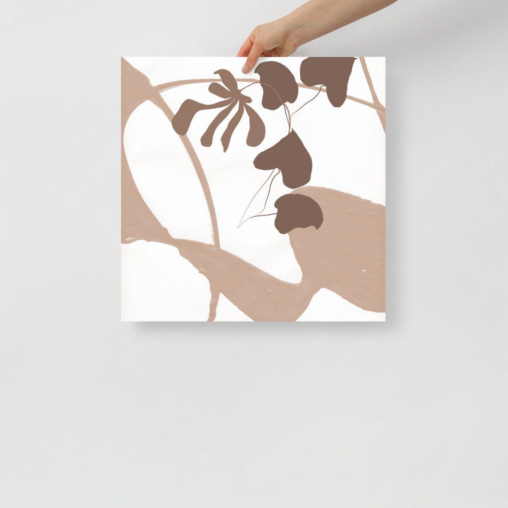 Modern Wall Art Tropical Botanical Leaves