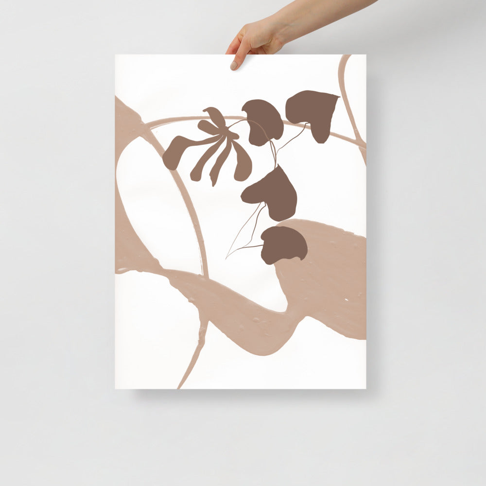 Modern Wall Art Tropical Botanical Leaves