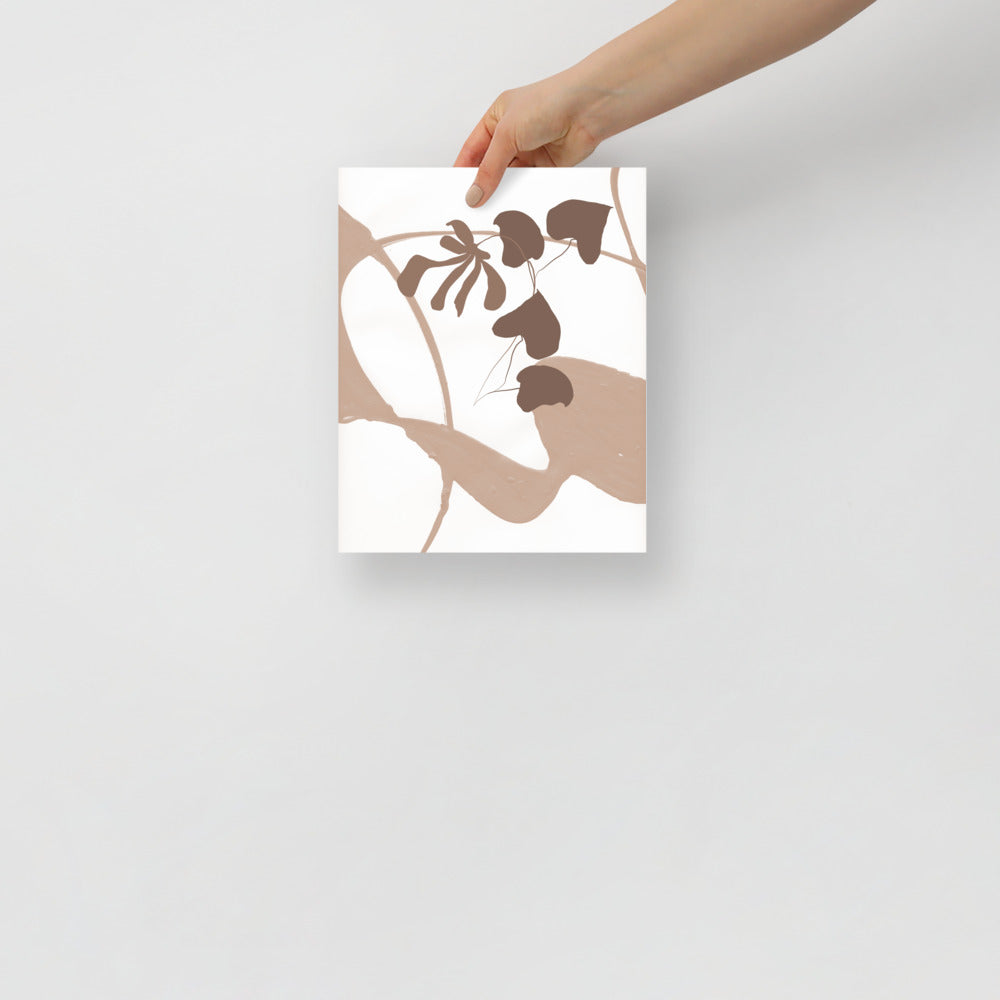Modern Wall Art Tropical Botanical Leaves