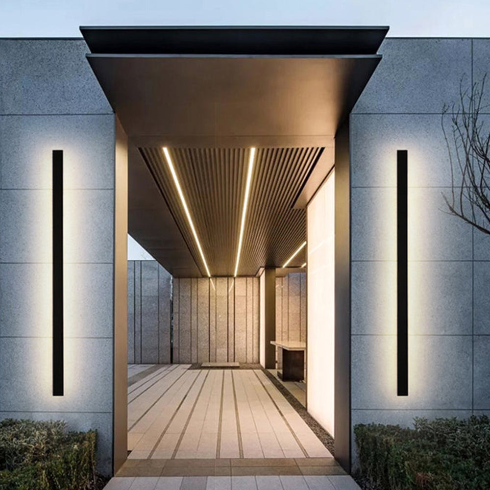 Moderne LED-Außenwandleuchte zur Wandmontage