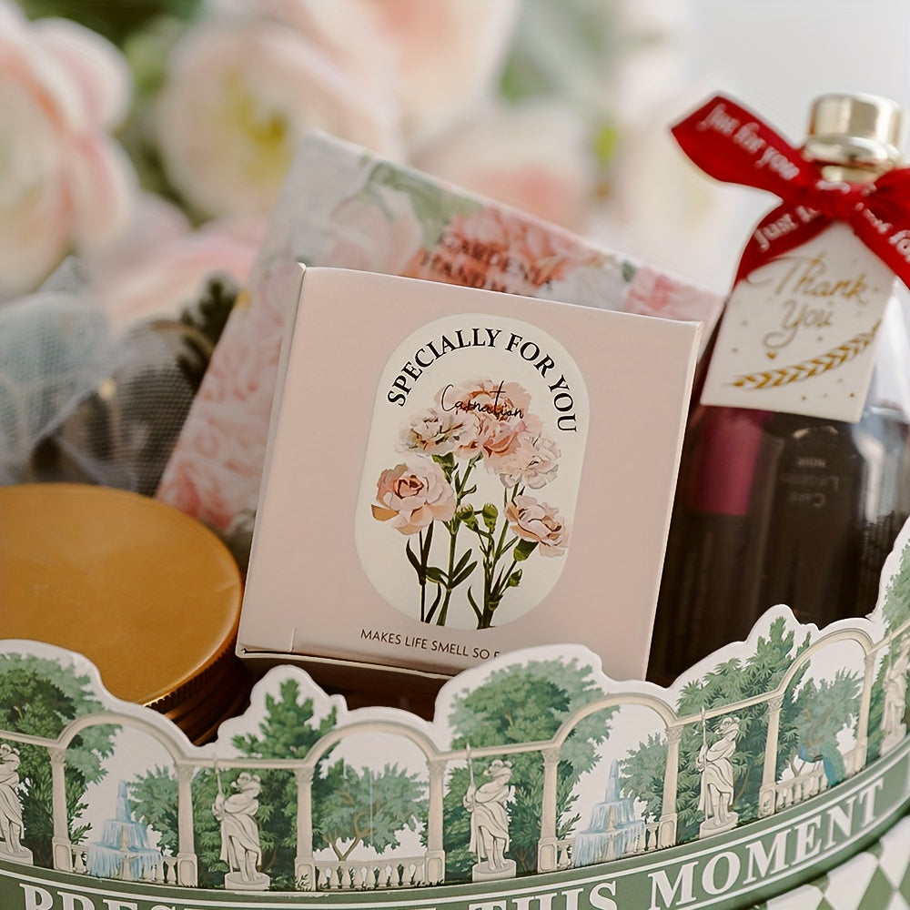 Candela profumata artistica a fiore di chiodi di garofano regalo per la Festa della Mamma