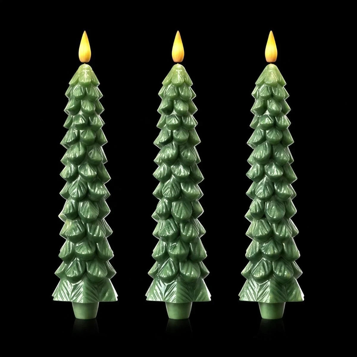 Flameless Christmas Tree Candles with Remote Control Timer and Dimmer - Image 3