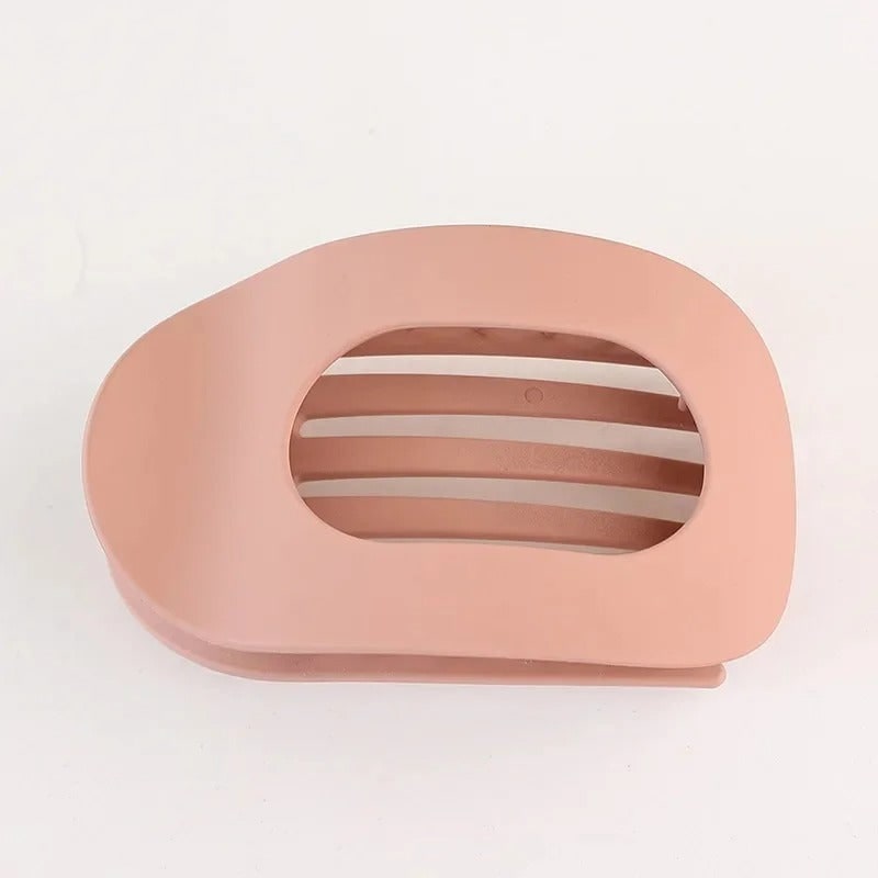Flat Hair Claw Clip with Matte Finish and Interlocking Teeth for Comfort Hold - Image 5
