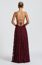 Elegancka Sukienka Maxi z Efektem Drapowania