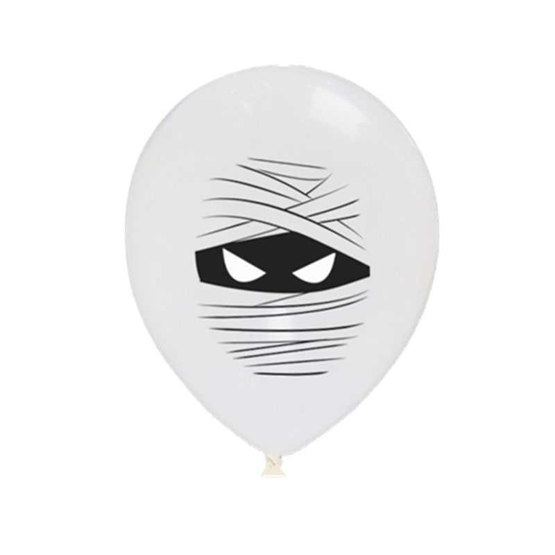 Halloween Balony Lateksowe z Nadrukami Dyni Nietoperza Mumii do Dekoracji Imprezy - Image 5
