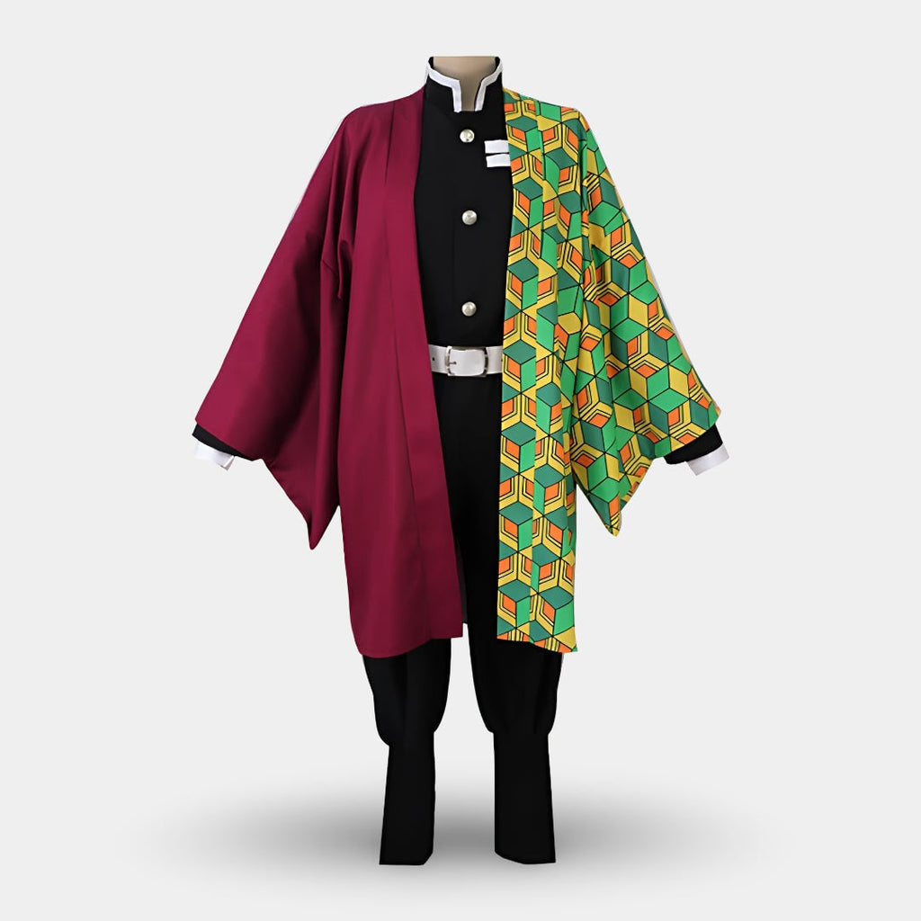 Halloween Cosplay Anime Strój z Narzutką Haori Peruką i ą Liska do Imprezy Tematycznej - Image 5