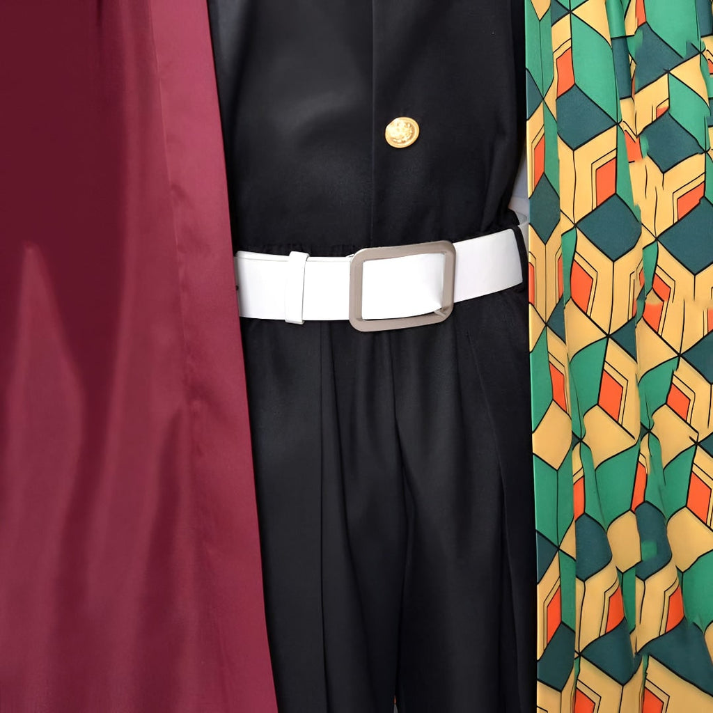 Halloween Cosplay Anime Strój z Narzutką Haori Peruką i ą Liska do Imprezy Tematycznej - Image 7