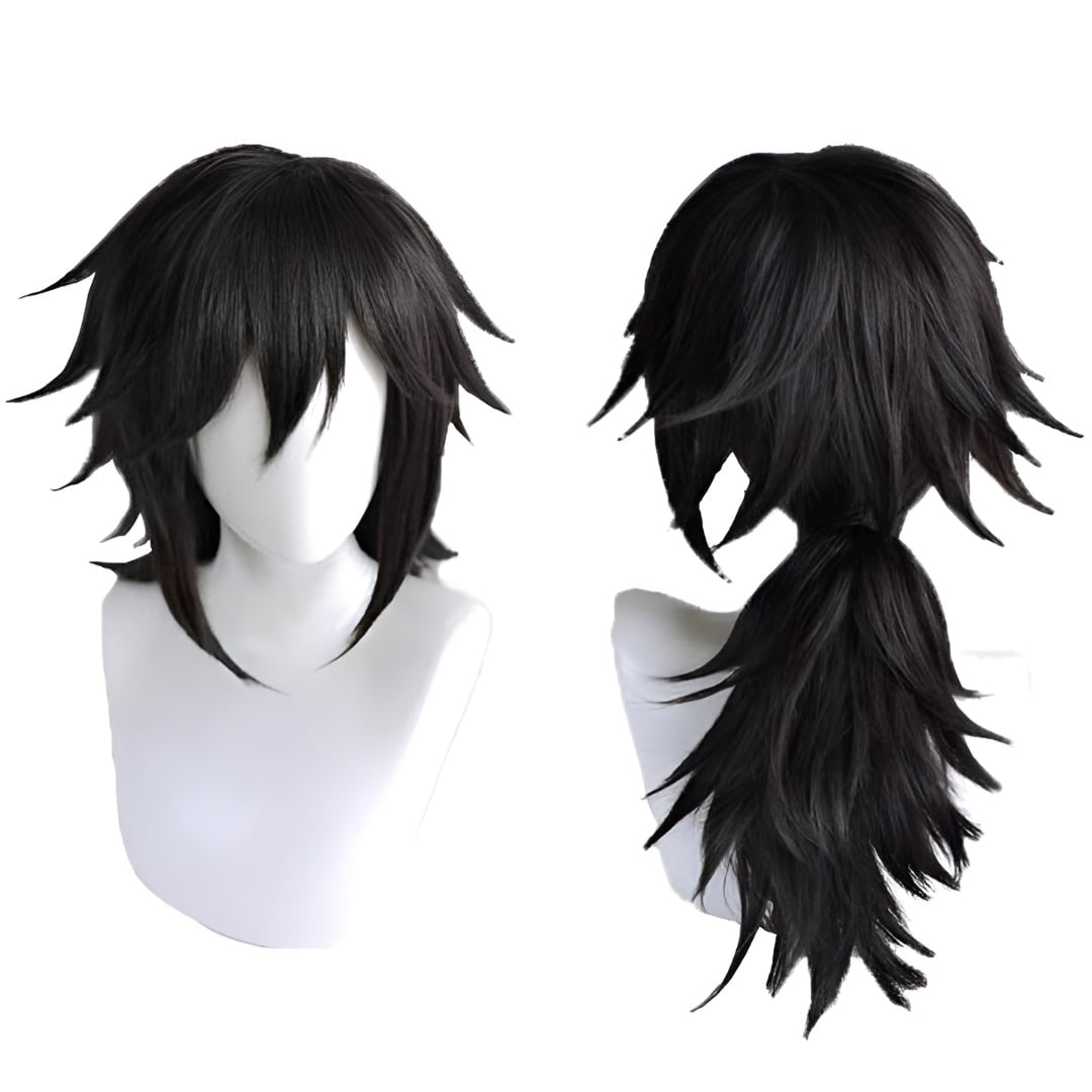 Halloween Cosplay Anime Strój z Narzutką Haori Peruką i ą Liska do Imprezy Tematycznej - Image 9