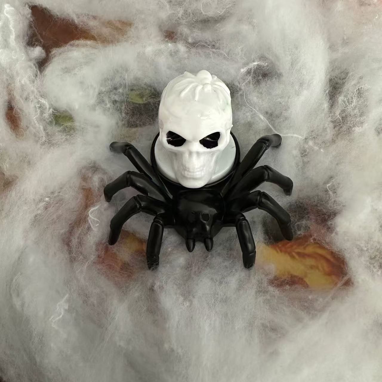 Halloween Dekoracja Pająk ze świeczką LED i Oczami do Domu Dekoracje - Image 11