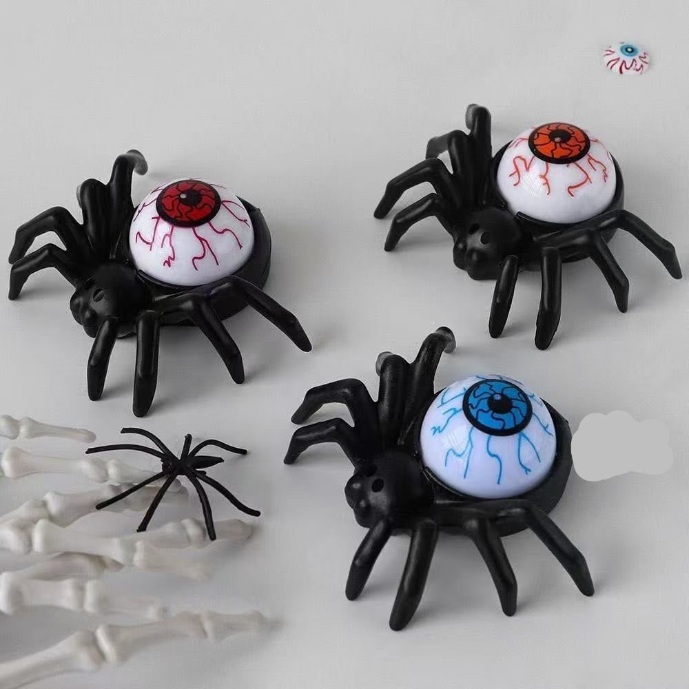 Halloween Dekoracja Pająk ze świeczką LED i Oczami do Domu Dekoracje - Image 6