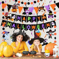 Halloween Dekoracje Wiszące Zestaw z Banerem i świderkami do Domu - Image 1