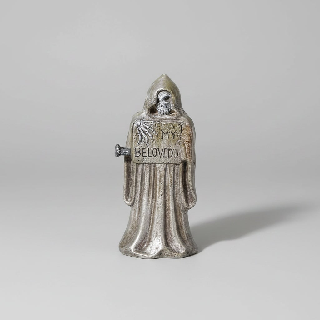 Halloween Dekoracyjne Nagrobki z żywicy Zestaw 4 Sztuki na Ogród Figurki - Image 2