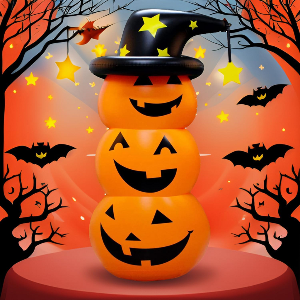 Halloween Dmuchana Dekoracja z Wodną Podstawą i Nadrukiem do Ogrodu Imprezy - Image 2