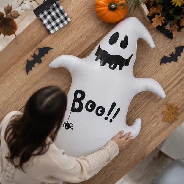 Halloween Dmuchana Dekoracja z Wodną Podstawą i Nadrukiem do Ogrodu Imprezy - Image 6