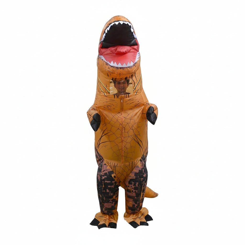 Halloween Dmuchany Strój Dinozaura dla Dzieci T-Rex Karnawałowy - Image 2