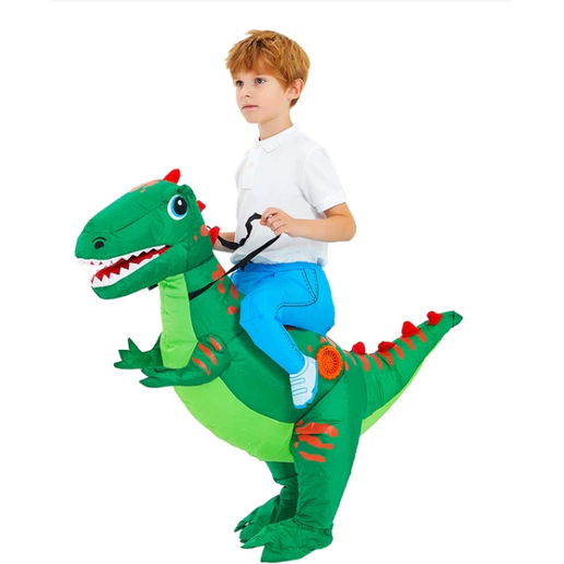 Halloween Dmuchany Strój Karnawalowy dla Dzieci Dinozaura z Wbudowanym Wentylatorem - Image 6