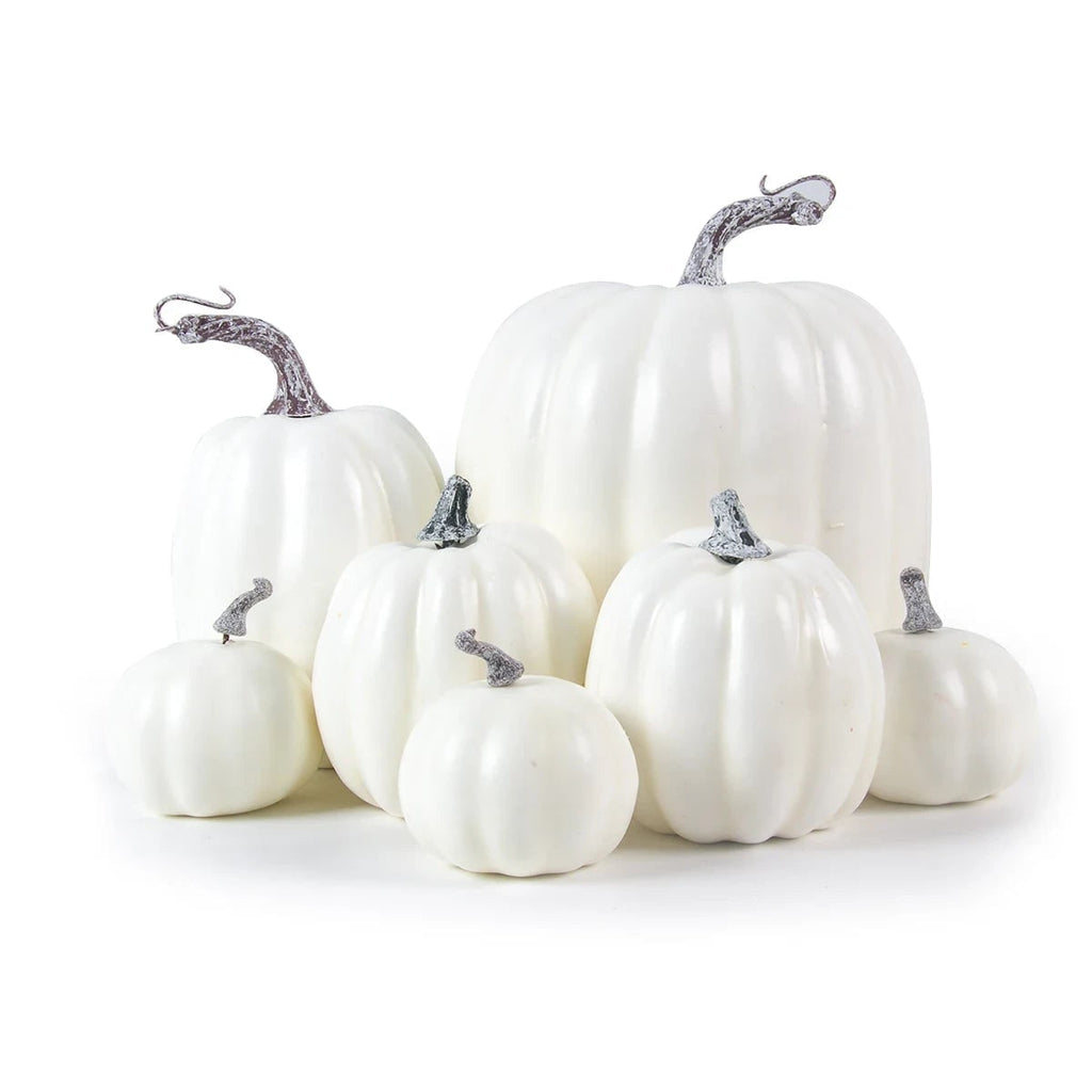 Halloween Dynie Ozdobne Sztuczne Zestaw 7 Sztuk Różne Rozmiary Jesienne Dekoracje Dekoracyjne - Image 3