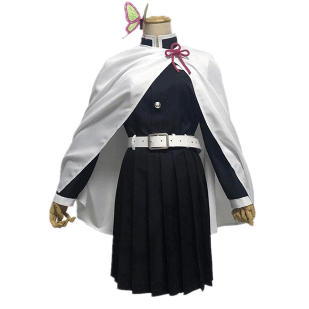 Halloween Dziecięcy Strój Karnawałowy Cosplay Anime Kimono z Haori i Pas Obi Outfit - Image 16