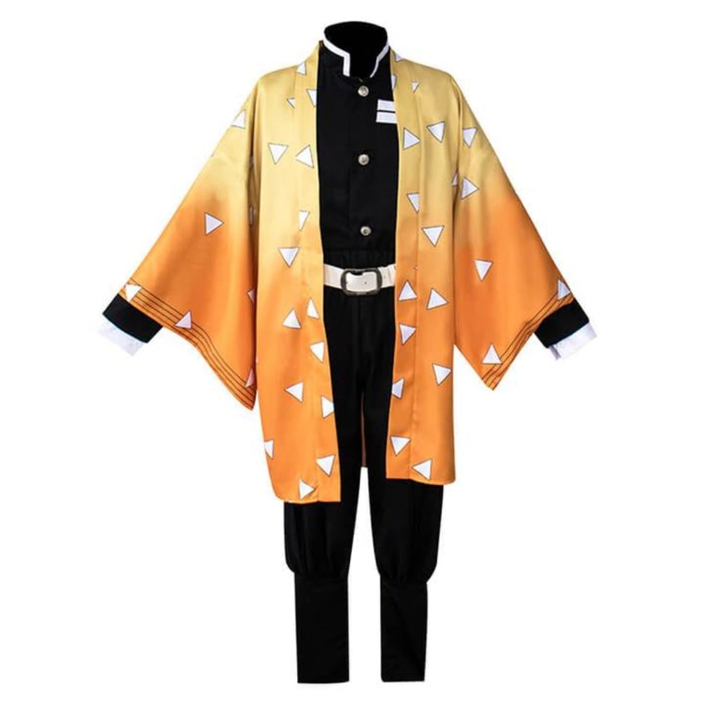 Halloween Dziecięcy Strój Karnawałowy Cosplay Anime Kimono z Haori i Pas Obi Outfit - Image 8