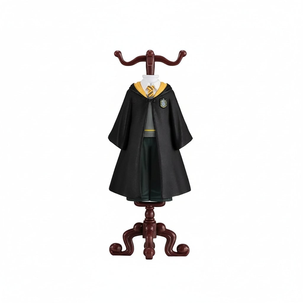 Halloween Figurka Kolekcjonerska Czarodzieja na Stojaku Ekspozycyjnym Do Malowania dla Dzieci - Image 4