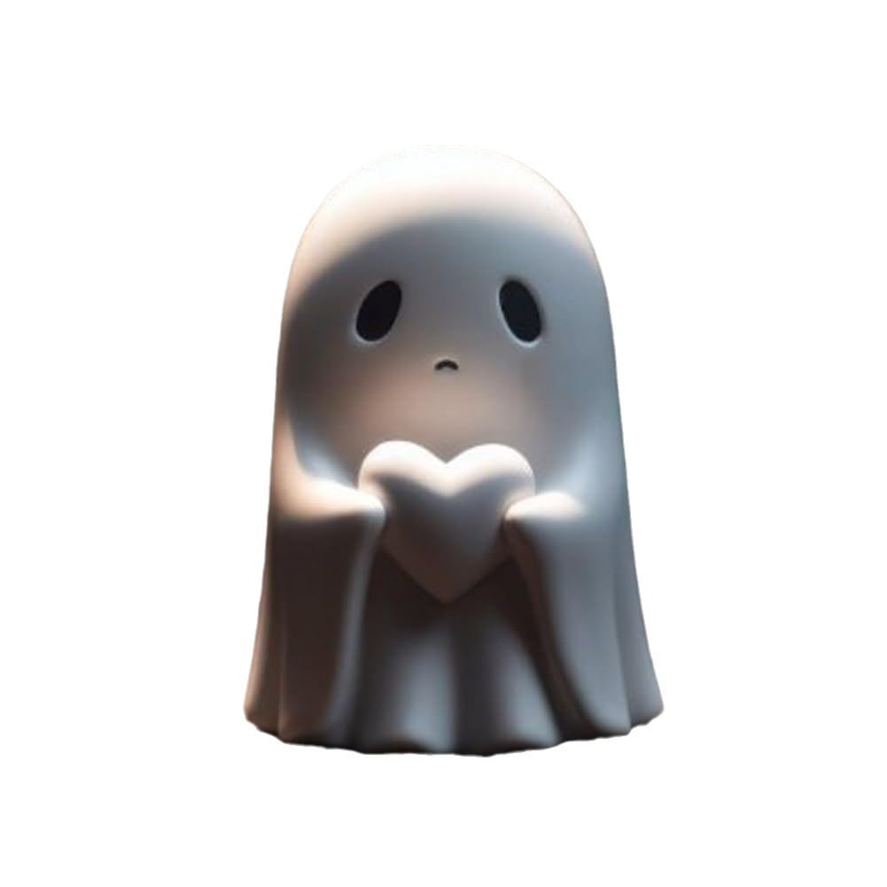 Halloween Ghost Decorations Miniature Resin Figurines for Tabletop and Shelf Display - Image 5