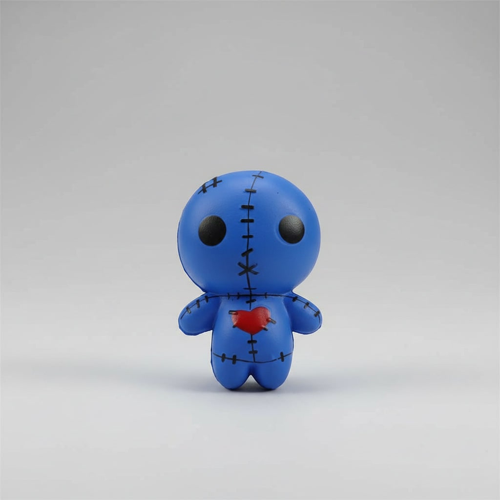 Halloween Gniotek Antystresowy dla Dorosłych i Dzieci Laleczka Voodoo Squishy do ściskania - Image 5