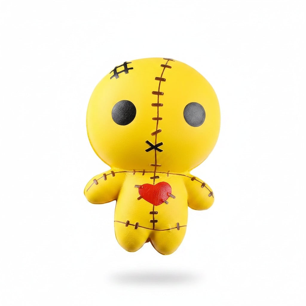 Halloween Gniotek Antystresowy dla Dorosłych i Dzieci Laleczka Voodoo Squishy do ściskania - Image 6