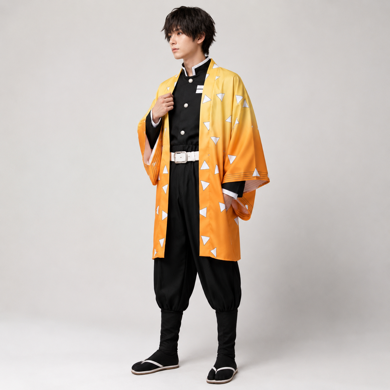 Halloween Kostium Cosplay Anime z Narzutką Haori Peleryną i Akcesoriami do Imprezy Strój - Image 1