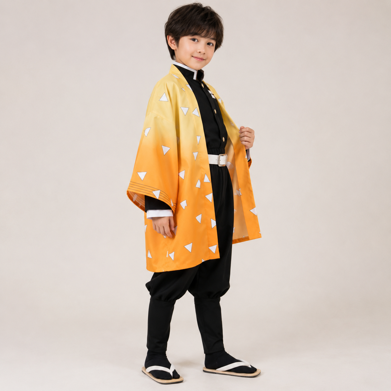 Halloween Kostium Cosplay Anime z Narzutką Haori Peleryną i Akcesoriami do Imprezy Strój - Image 2