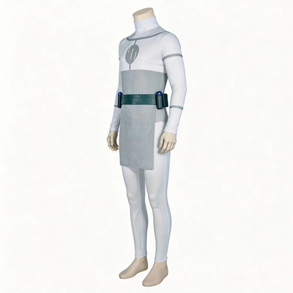 Halloween Kostium Cosplay Kombinezon z Długim Rękawem i Golfem Sci-Fi - Image 5