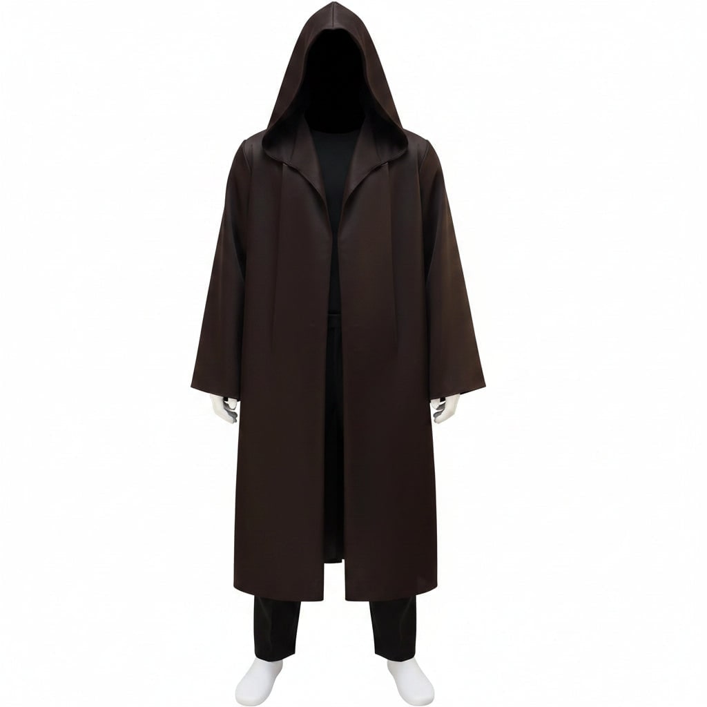 Halloween Kostium Szata z Kapturem Tunika i Spodnie Przygodowy Strój Cosplay - Image 2