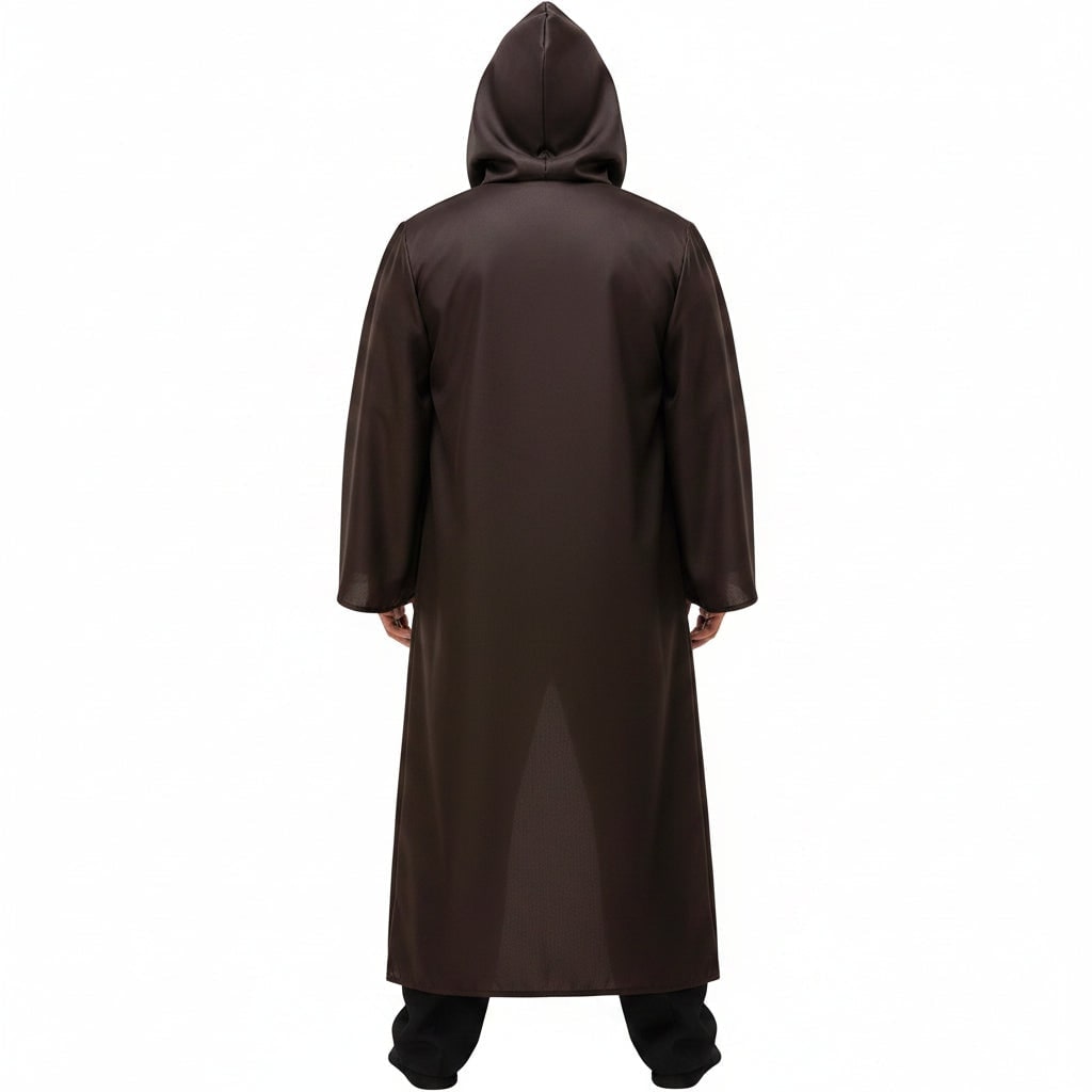 Halloween Kostium Szata z Kapturem Tunika i Spodnie Przygodowy Strój Cosplay - Image 4