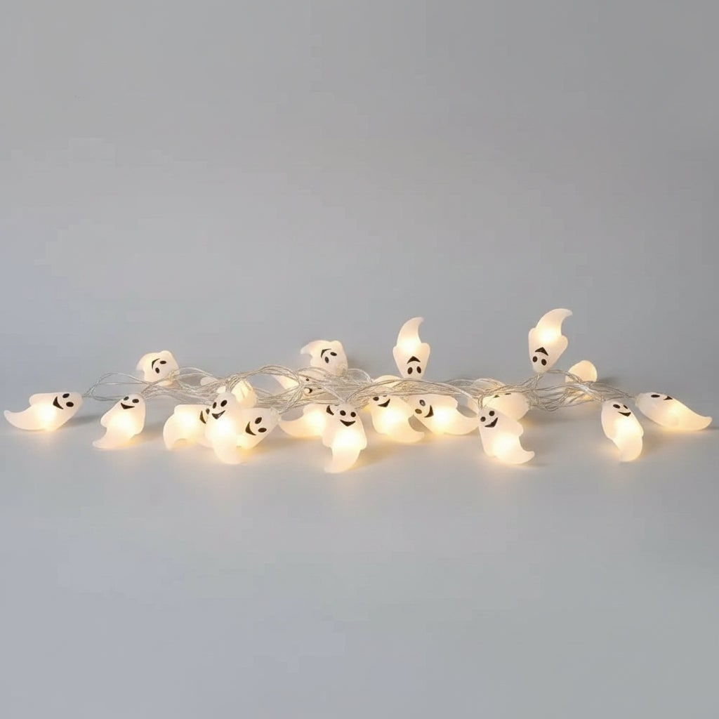 Halloween Lampki LED Girlanda Duszki świetlna do Dekoracji Wnętrz i Ogrodu 150cm - Image 5